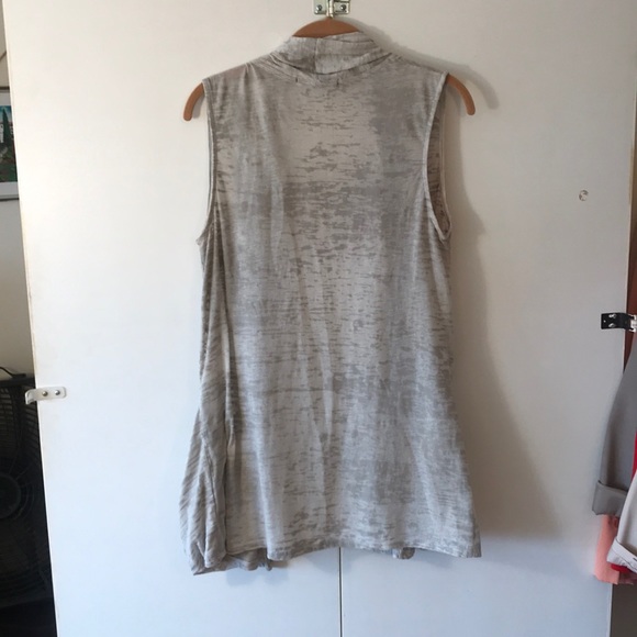 Grey Marled Vest - Size L - Picture 4 of 4
